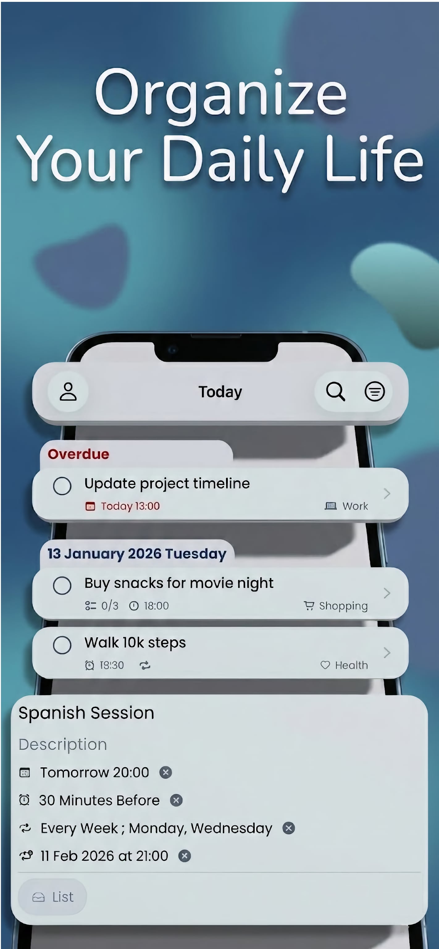 Luna: Smart Planner & Agenda